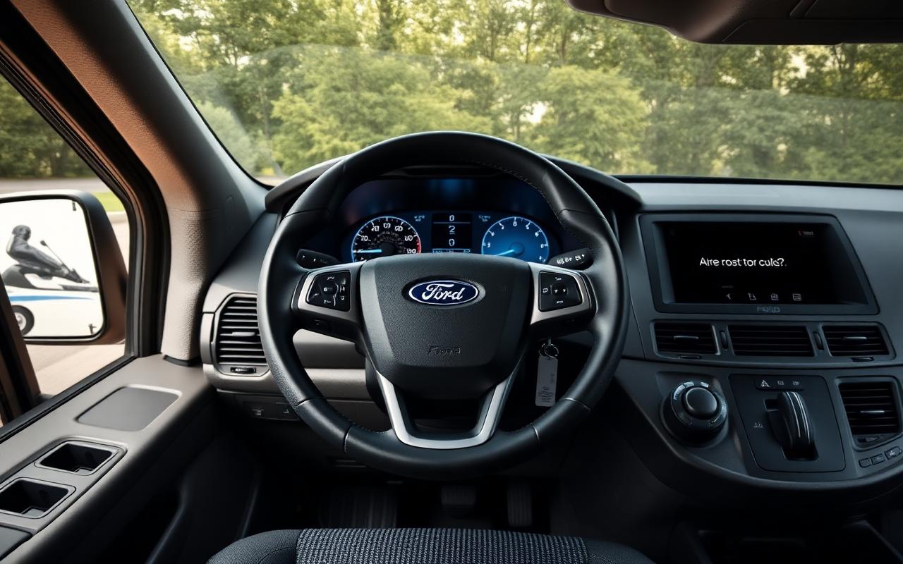 Ford Transit dashboard